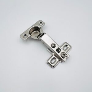 26mm Mini Hinge No Soft Close One-Way Cabinet Hinge 9.5mm Cup Depth Customizable Base Plate Model 1301