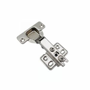 8mm cup depth thin door cabinet hinge 35mm non soft close 2 way slide on model 1107 for doors from 10mm front view