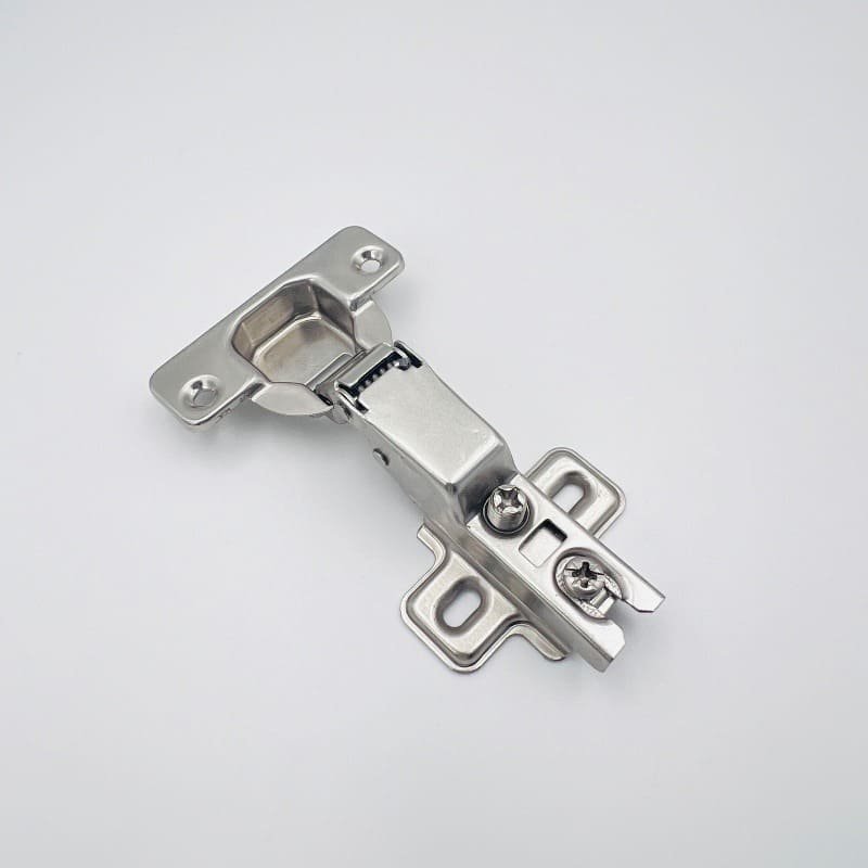 Small Angle Soft Close Hinge Model 1417 Half Overlay Front View
