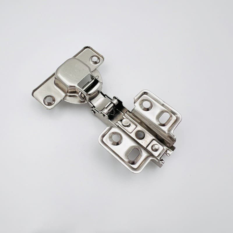 Thin Door Cabinet Hinge 9.5mm Cup Depth 35mm Non Soft Close 2 Way Slide On Model 1113 - Image 2