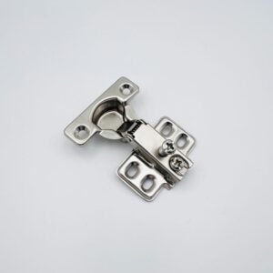 Short Arm Cabinet Hinge 26mm Cup One-Way No Soft Close Model 1302 for Small Cabinets, Display Cases & Narrow Frame Furniture